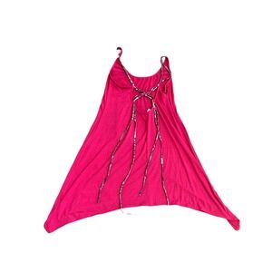 Lucky Brand Sleeveless Pink Camisole Boho Maxi dress Size Medium